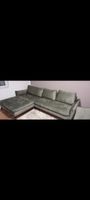 Gemütliches Sofa, mintgrün, L-Form, sehr guter Zustand!