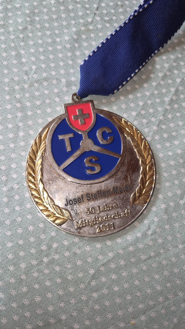 Medaillen: Medaille TCS – Gebraucht aus Kölliken von Upcycling-by-Mc-TAM 1