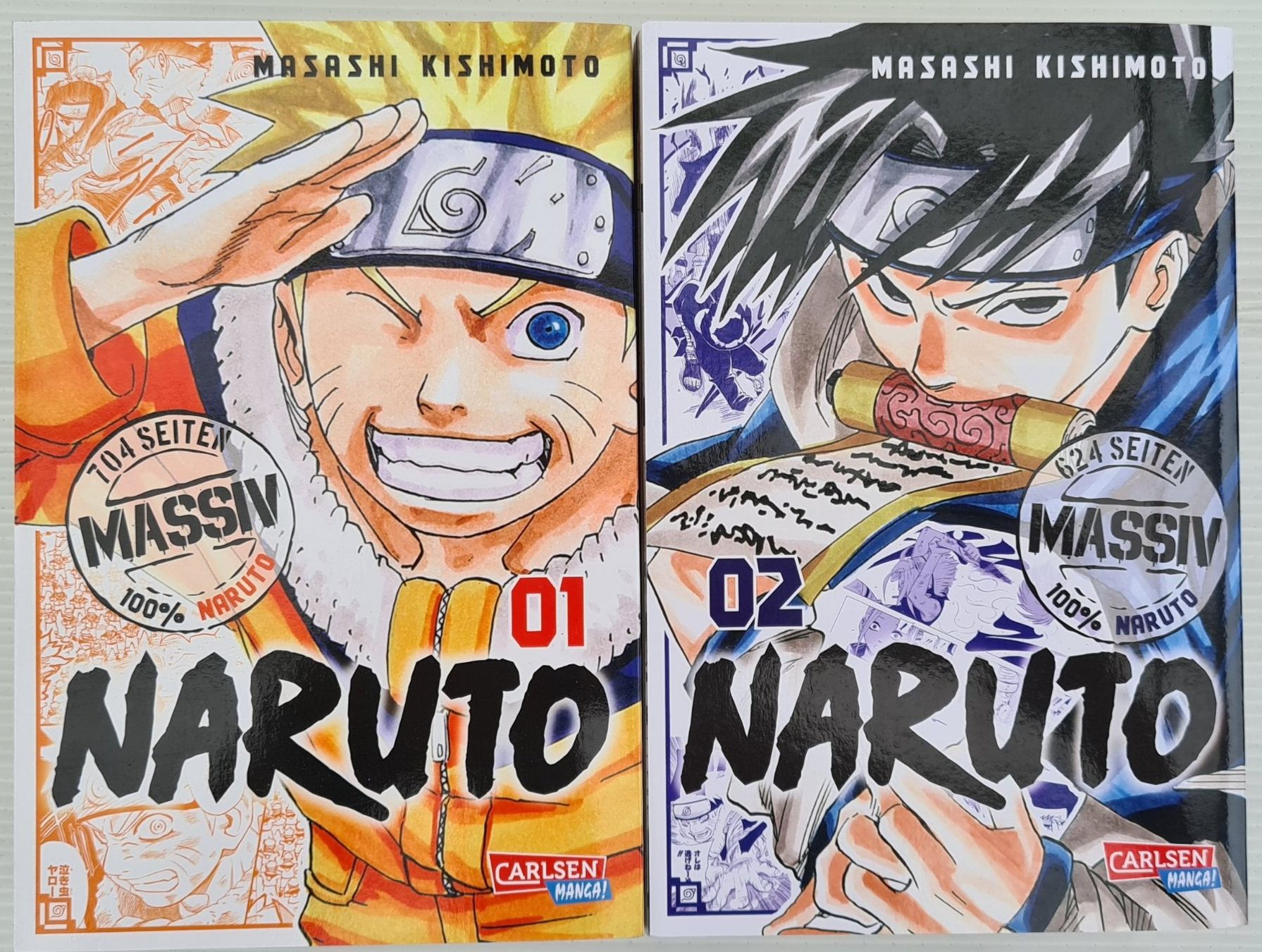 Comics: NARUTO Massiv 1 und 2 Manga – Gebraucht aus Münchenstein von vitalfit