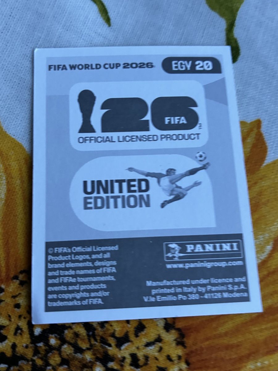 Panini Sammelbilder & Trading cards: FIFA World Cup 2026 Omar Marmoush Panini Sticker – Gebraucht aus Wettingen von ric_xm6x 1