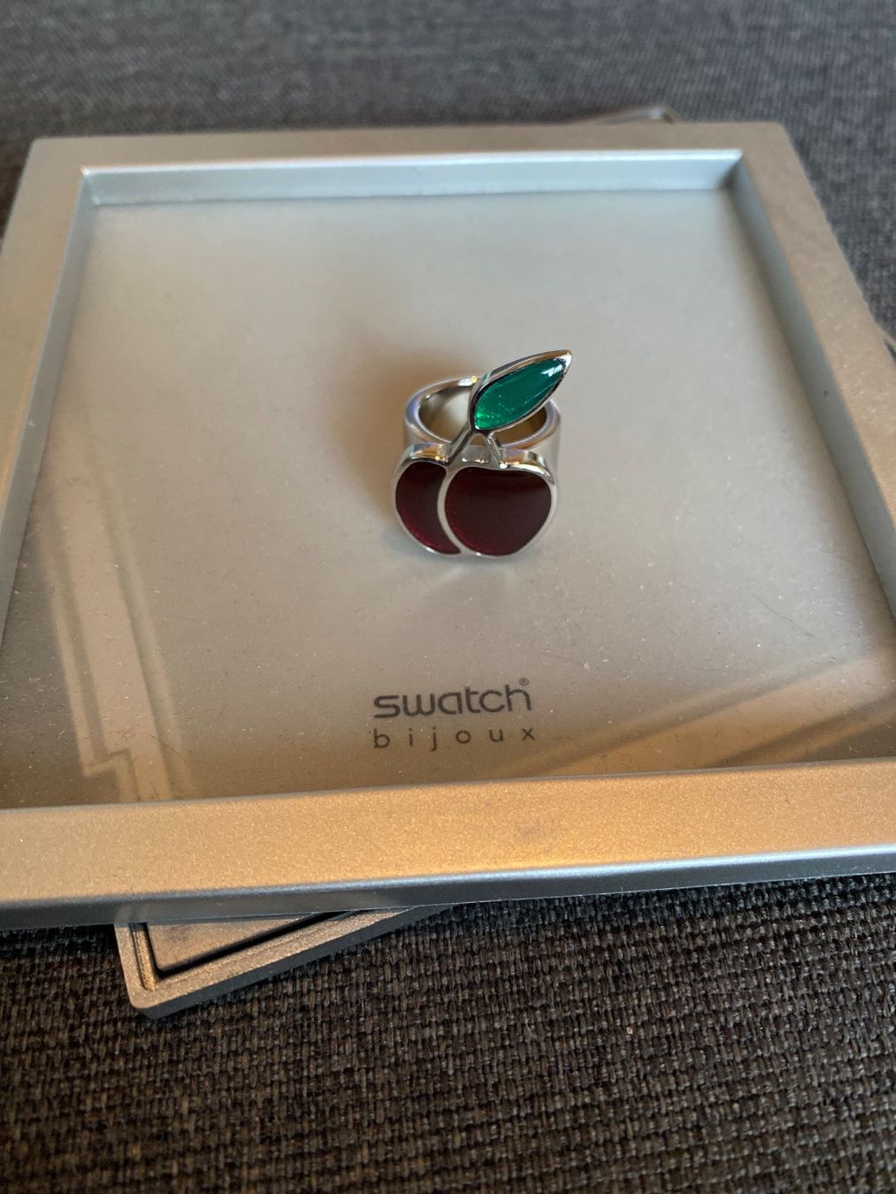 Swatch Anelli: swatch fructus cherry Ring Grösse 5 – Usato da Thun venduto da Lara1976 1