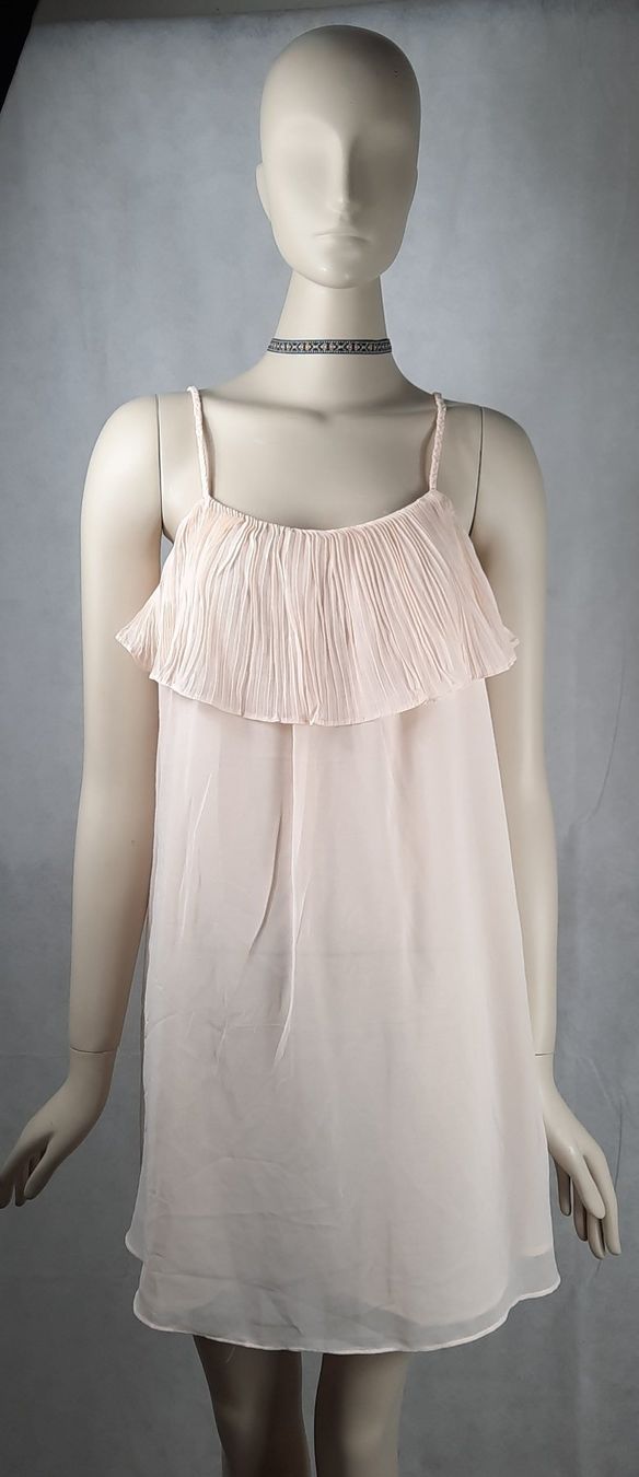 H&M Tops: H&M Lange Volant Top Rosa Gr. 36 – Neu (gemäss Beschreibung) aus Seuzach von VT-Collections2