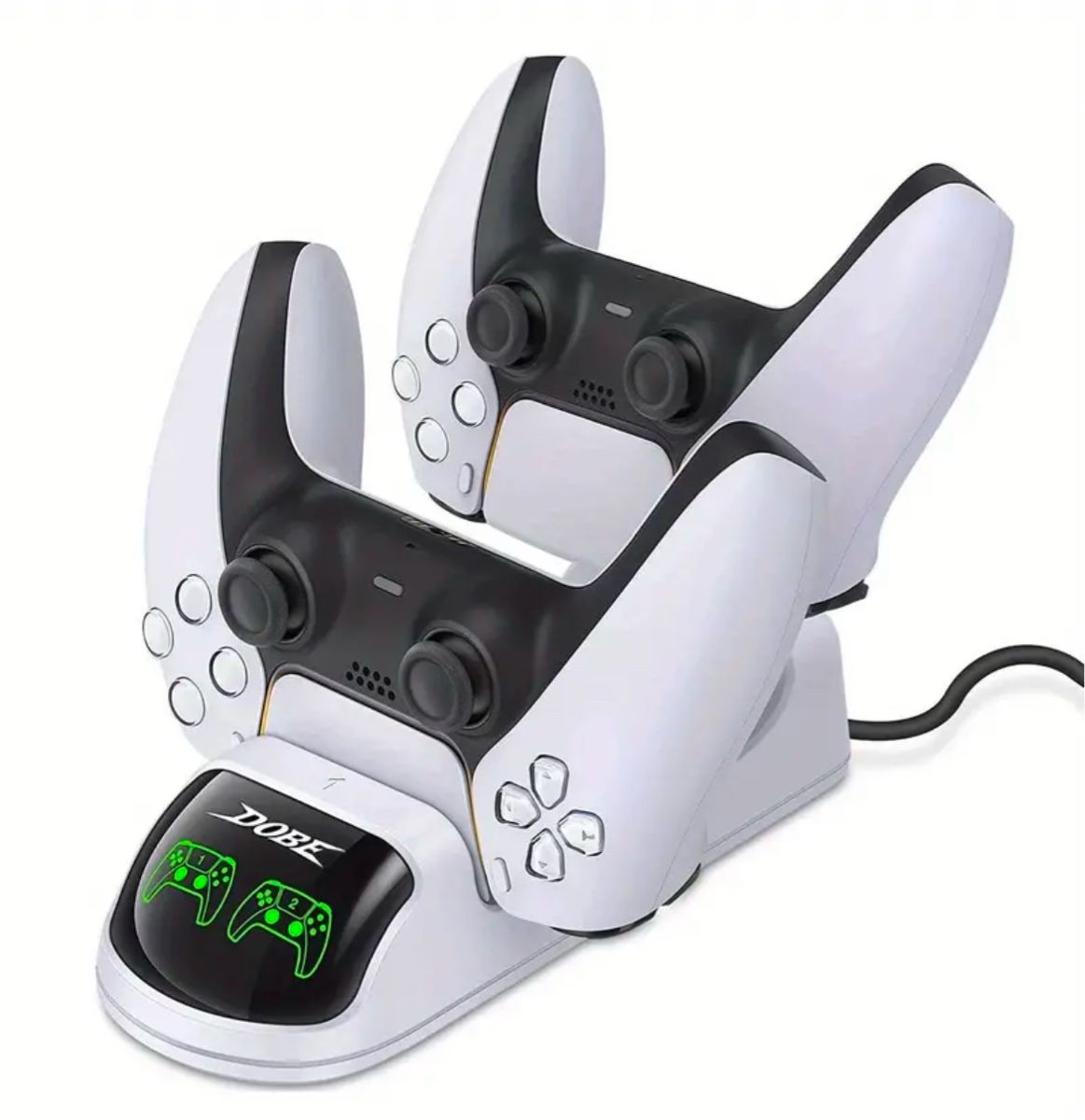 Adattatori & Cavi: PS5 Dobe Ladestation Controller DualSense weiss Neu&OVP – Nuovo e nell'imballaggio originale da Ebikon venduto da Dannydark 3
