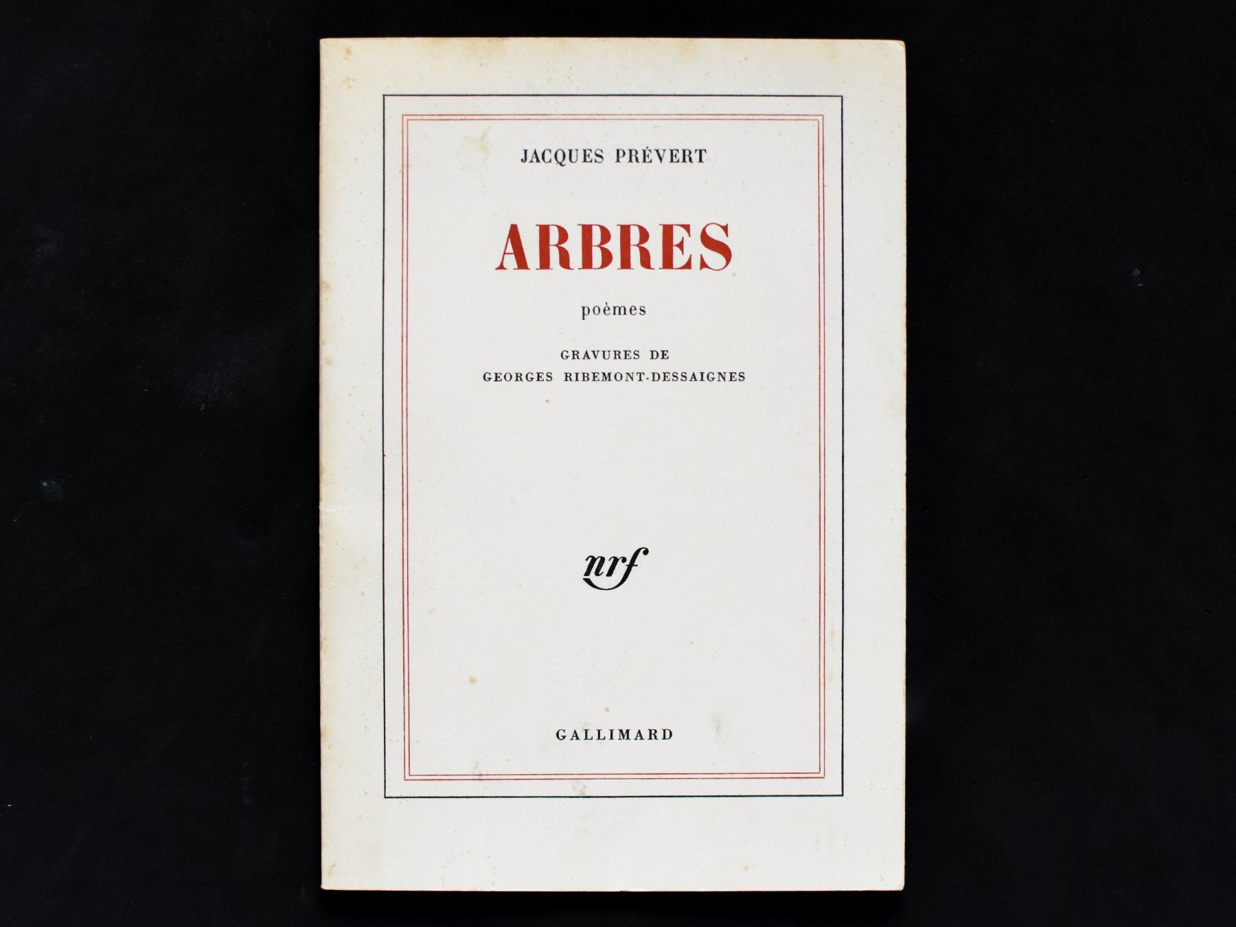 Libri: Jacques Prévert - Arbres (1976) – Usato da Belmont-sur-Yverdon venduto da bichet02