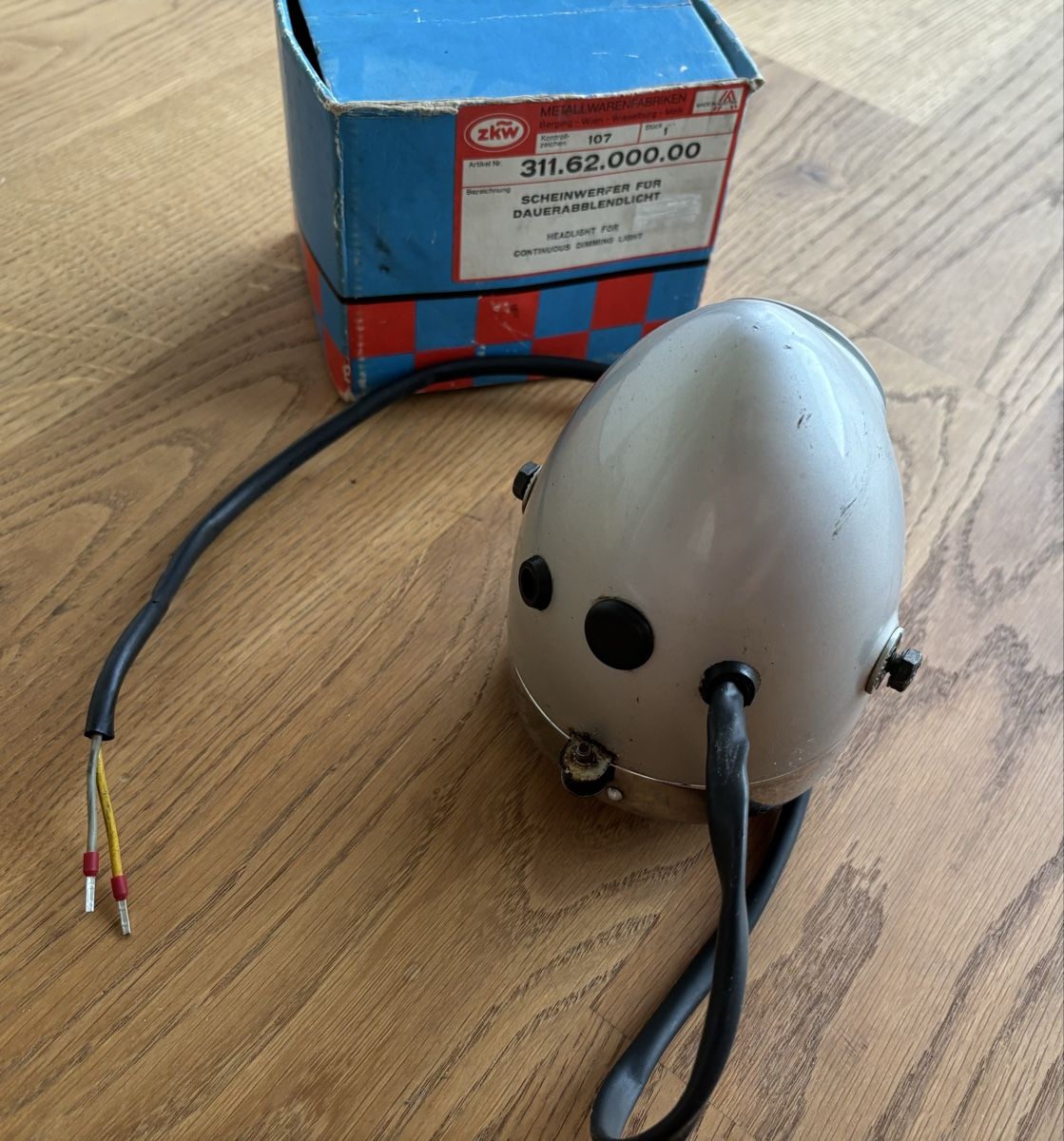 Puch Mofas: ZKW Puch Maxi-N Eierlampe ORIGINAL – Gebraucht aus Gerlafingen von alpenbrevet 5