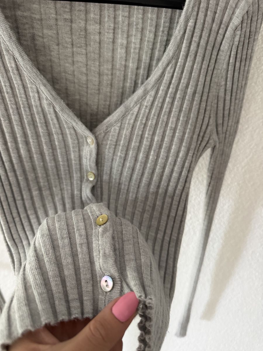 Maglioni & Felpe: Cardigan SODA ribbed grey button-up size S – Nuovo (secondo la descrizione) da Gränichen venduto da Domsiiiii 2