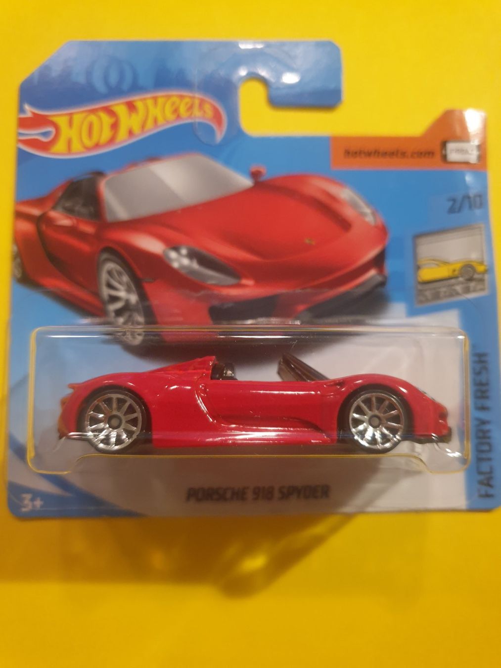 Hot Wheels Modellini d'auto: Hot Wheels PORSCHE 918 SPYDER – Nuovo e nell'imballaggio originale da Oftringen venduto da Rotor 1