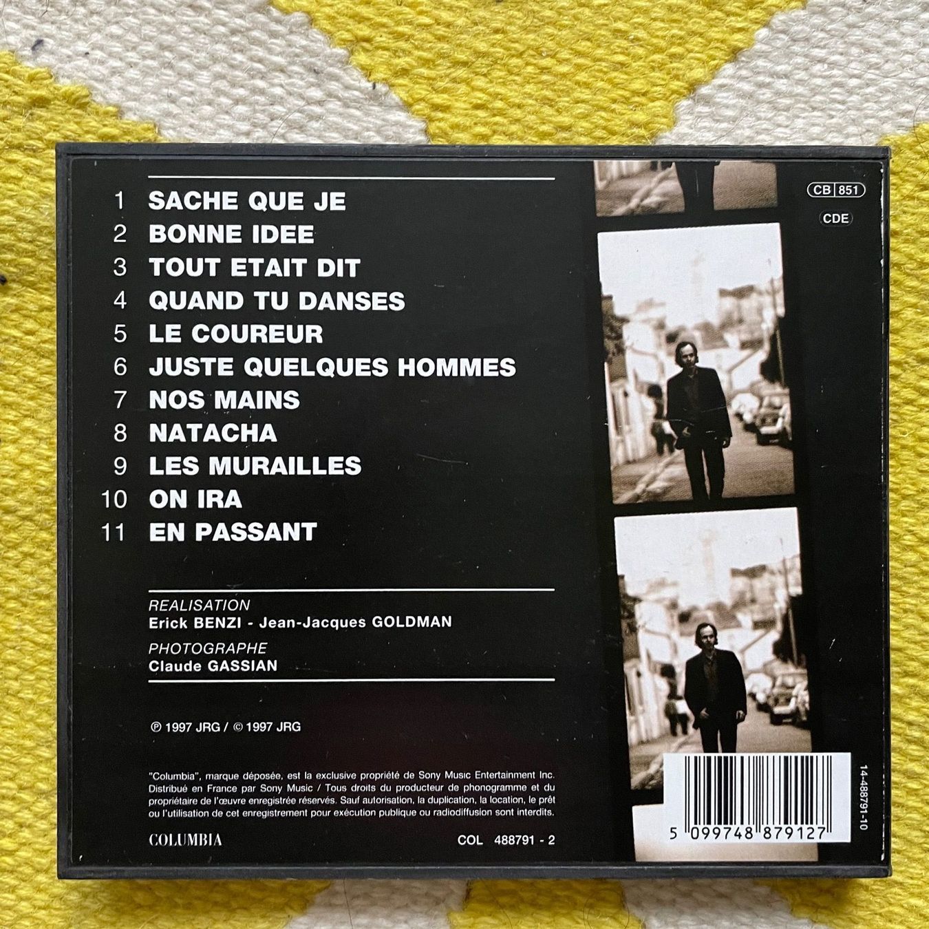 CD: JEAN-JACQUES GOLDMAN-EN PASSANT – Usato da Rorschacherberg venduto da CD-Roli 2