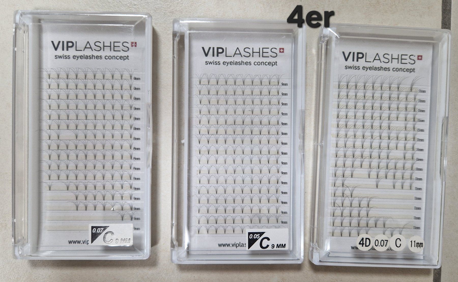 Make-up: VIPLASHES Lash Extensions Set – komplett – Nuovo (secondo la descrizione) da Wettingen venduto da Lady_glam 6