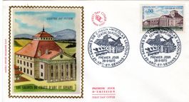 FRANKREICH 1970 KÖNIGLICHE SALZWERKEN SONDERBELEG - P409