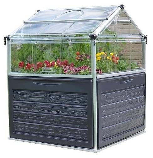 Casette da giardino & serre: Gewächshaus Palram Crystal – Usato da Appenzell venduto da RoSuX