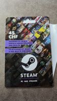 Steam Guthabenkarte 45 CHF PC MAC STEAMOS neu  ab nur 1.- 