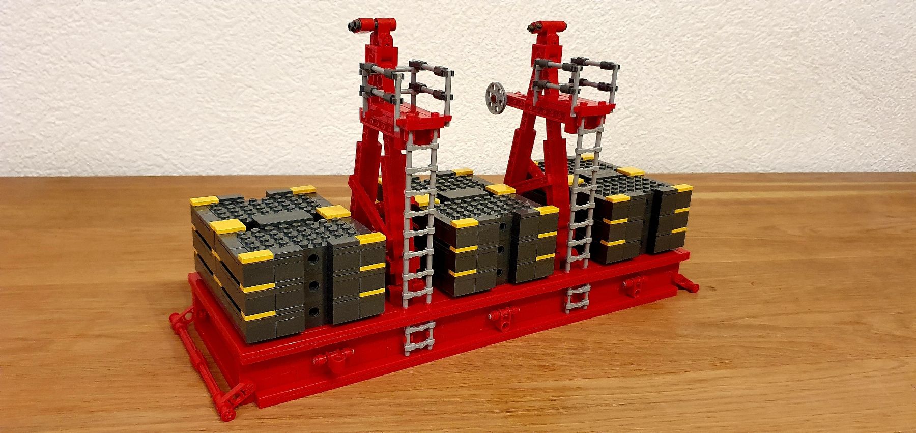 Liebherr Kit di modellismo & Modellini statici: Grue en Lego technic, Liebherr crane, model réduit – Nuovo (secondo la descrizione) da Troistorrents venduto da Foes1986 4
