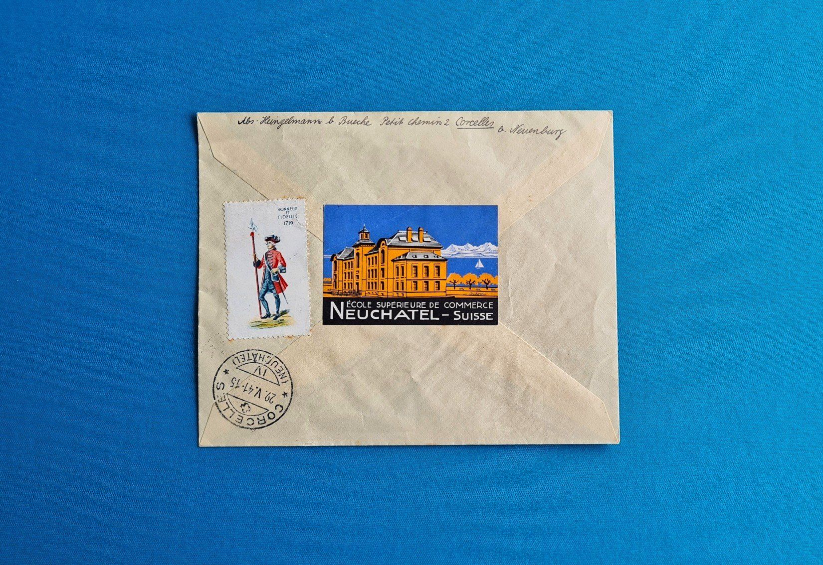Buste & buste per spedizione: Briefmarken Couvert 1941 – Usato da Saland venduto da V-Tour 1