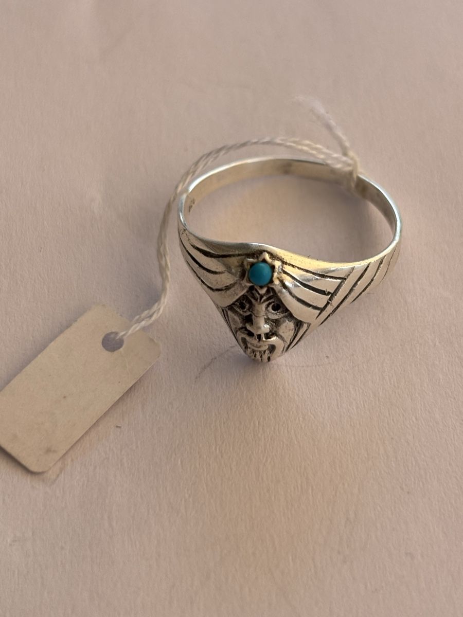 Bagues: Ring Silber 925 mit Stein im Vintage Stil – D'occasion à Langnau am Albis par flusspflege 4