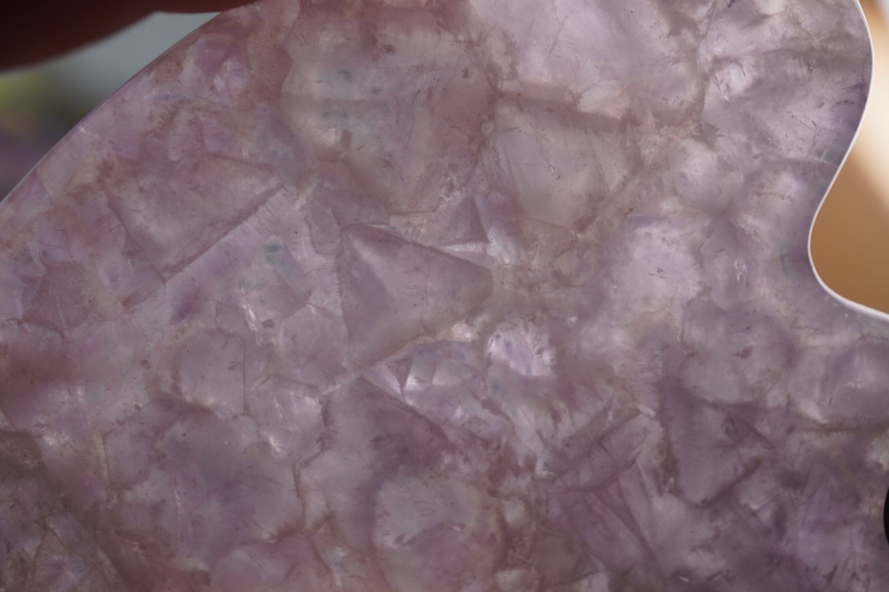 Minerali & Pietre curative: Gua Sha Massage-Stein Amethyst   ab 1.- – Nuovo e nell'imballaggio originale da Eschenbach SG venduto da topstone 7