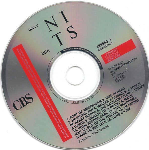 CD: Nits – Urk - Vergriffen! – Usato da Brittnau venduto da Zibu 3
