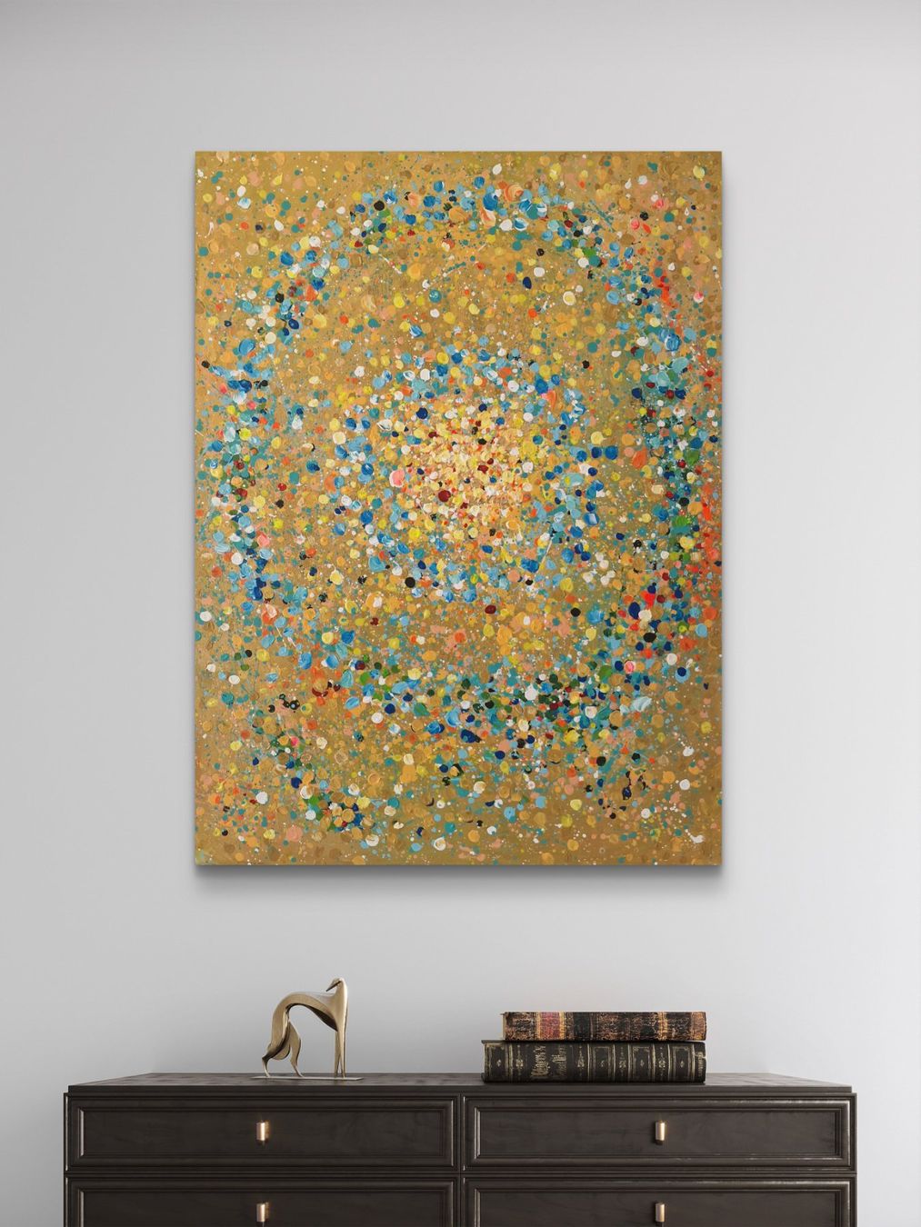 Tableaux: Goldener Ruhepol – Neuf avec emballage d'origine à Heimberg par CBalmerArt 1