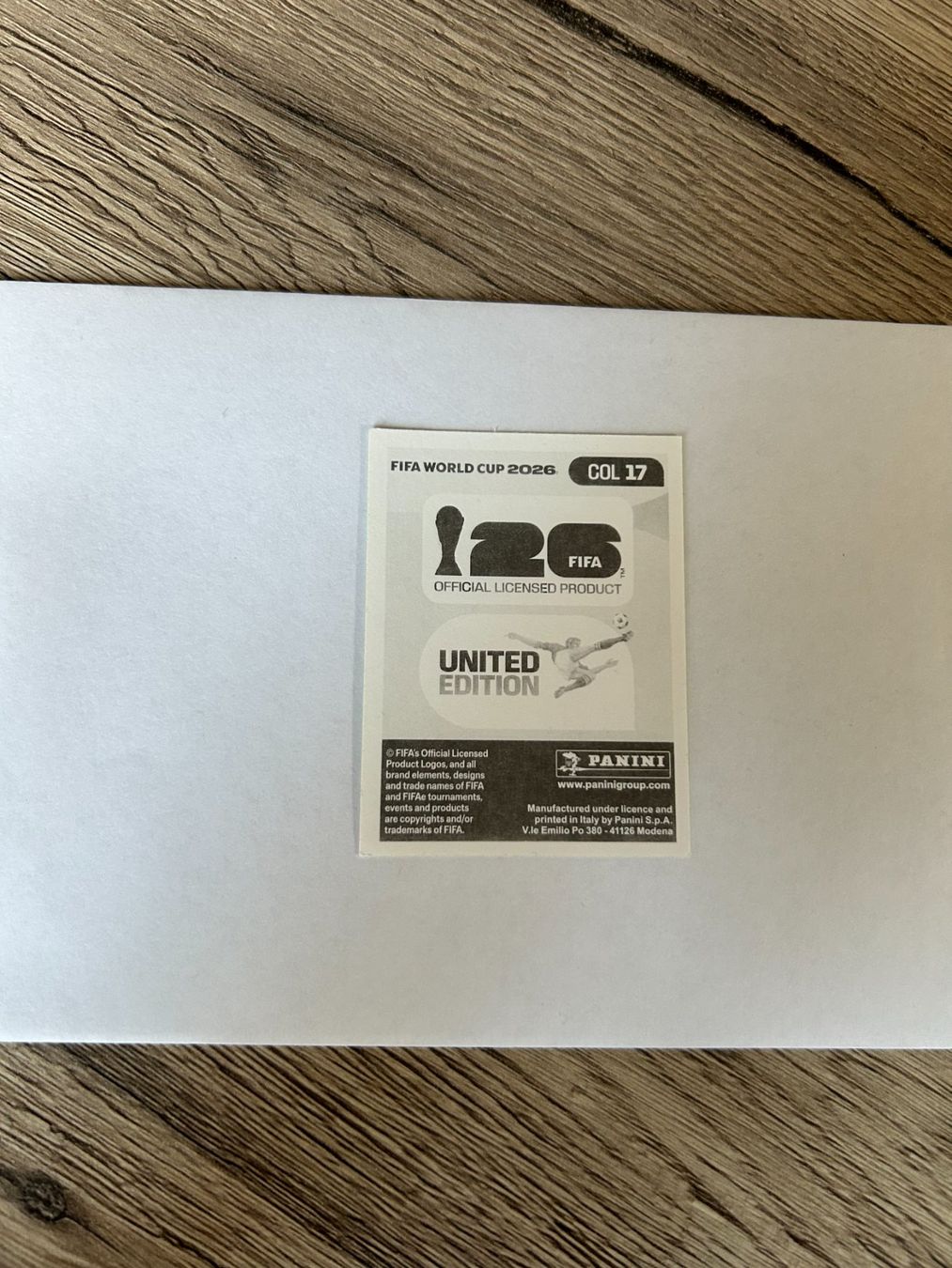 Panini Cartes à collectionner: Panini FIFA World Cup 2026 - COL 17 – D'occasion à Zumikon par meter03 1