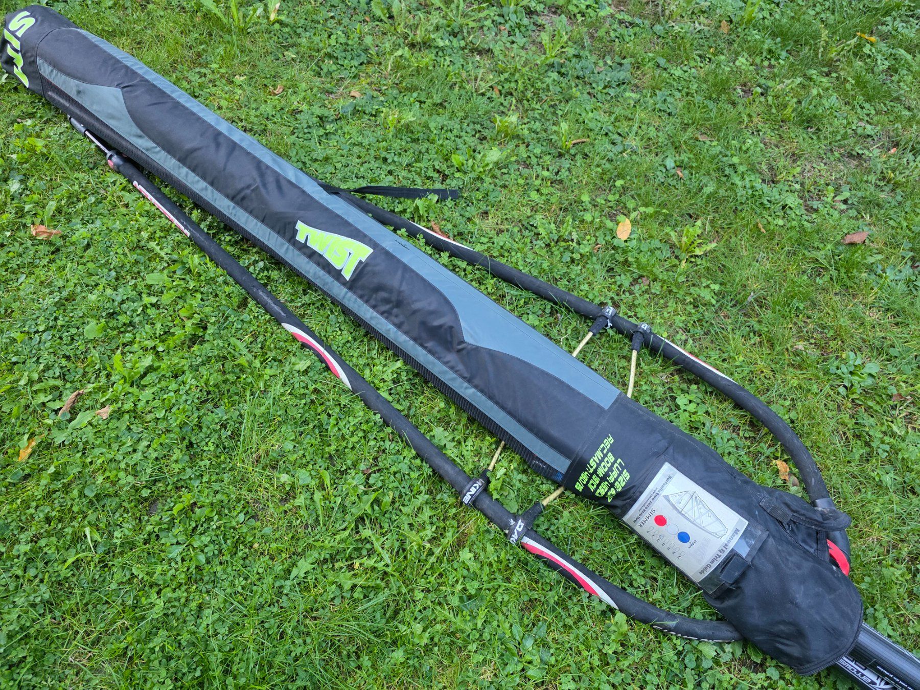 Surf: Windsurf-Komplettrigg Simmer Twist 6,3 – Usato da Buchs SG venduto da swisssurfer007 9