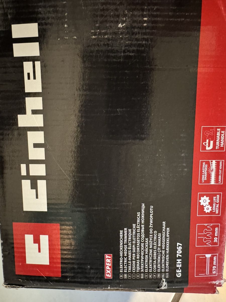 Einhell Tutti gli attrezzi: Einhell GE-EH 7067 Hedge Trimmer – Nuovo e nell'imballaggio originale da Thalwil venduto da ric_j75l 4