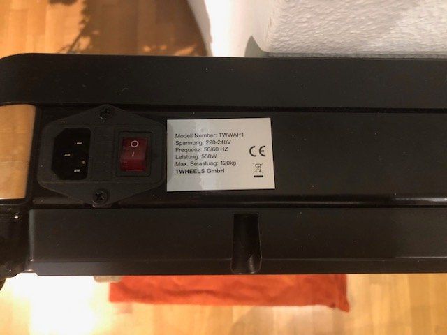 Walkingpad Hometrainer: Twheels WalkingPad – Usato da Widen venduto da Himan 2