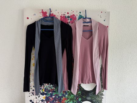 2x Orsay Longsleeve Cardigan Top Blouse XS 34