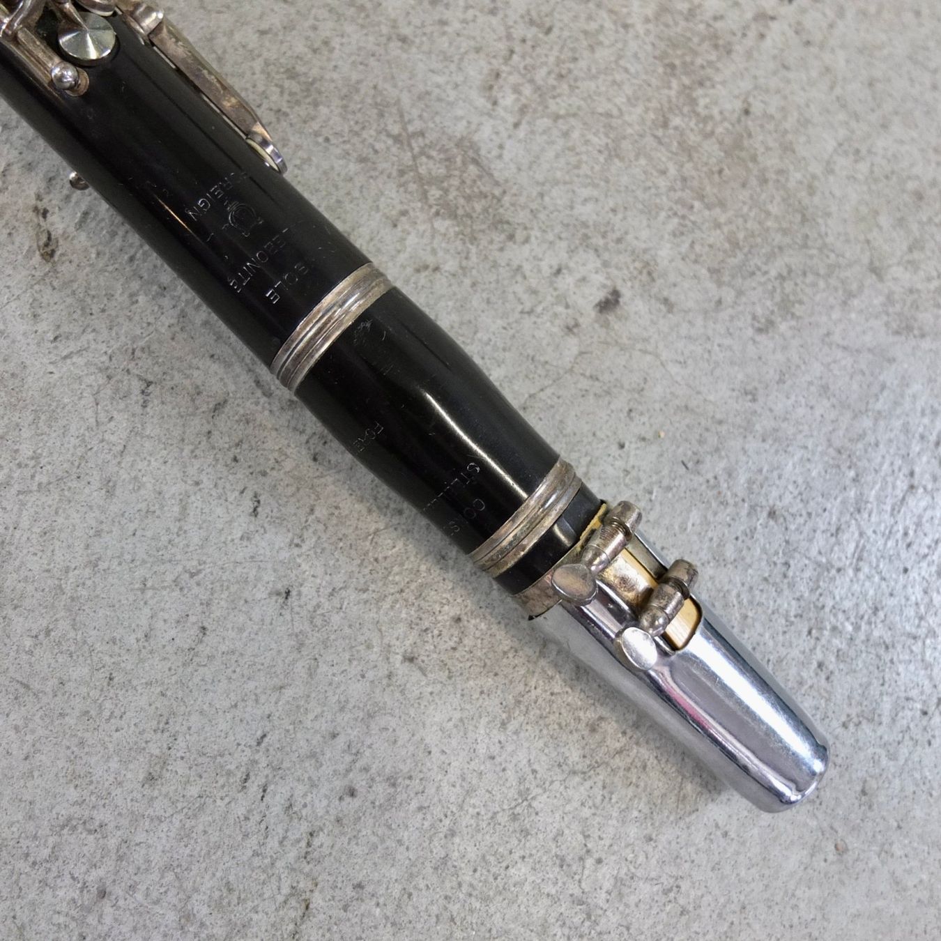 Strumenti musicali: Alte Ebonit Klarinette, Modell Console – Usato da Basel venduto da Brocki-auf-dem-Wolf 3
