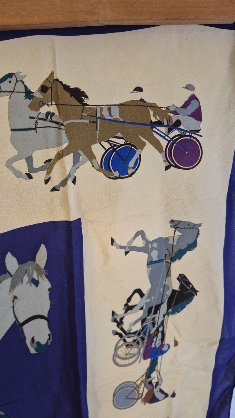 Foulard & Sciarpe: Fiorio Foulard - Silk/Seide – Usato da Locarno venduto da Johnnys_Retro_Shop 1