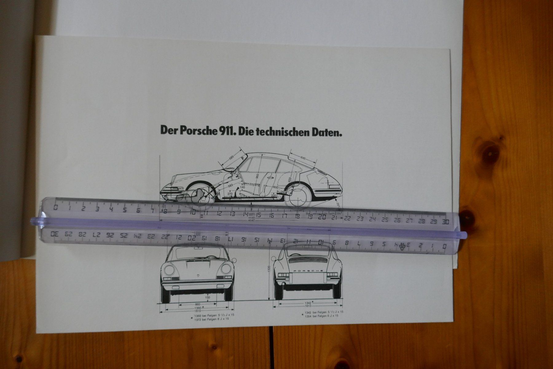 Porsche Documenti: PORSCHE  911E  2.4  Originalprospekt – Usato da Madiswil venduto da ML911 5