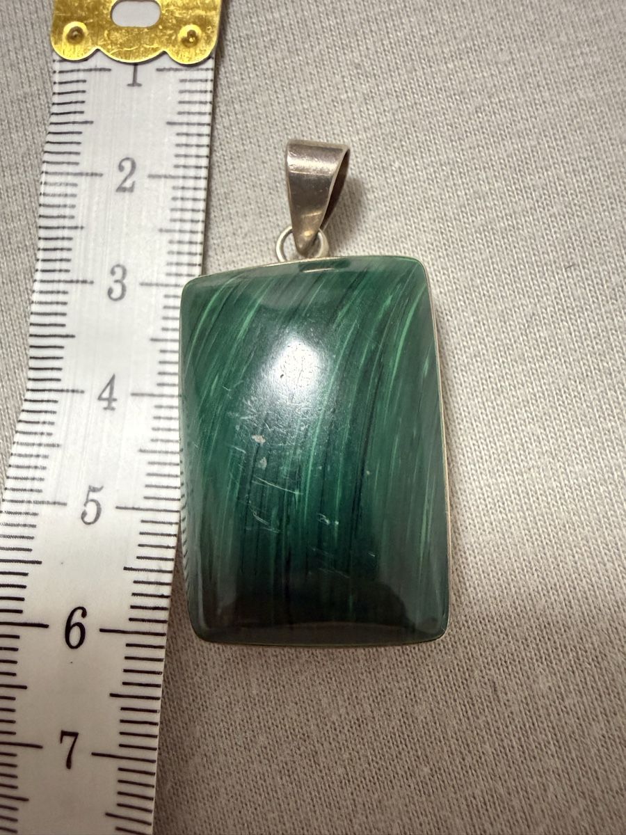 Edelsteine: Malachit Anhänger – Gebraucht aus Oberhof von RealStone 7