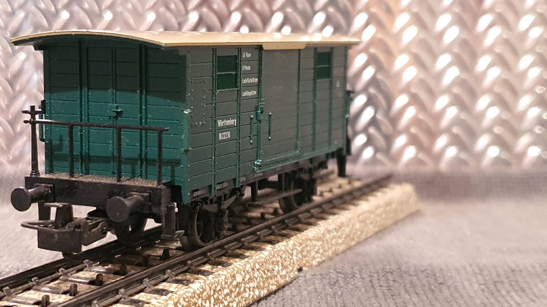 Märklin Modellini di ferrovie: MÄRKLIN 4685 GÜTERWAGEN  – Usato da Männedorf venduto da Modellbau-wyss 1