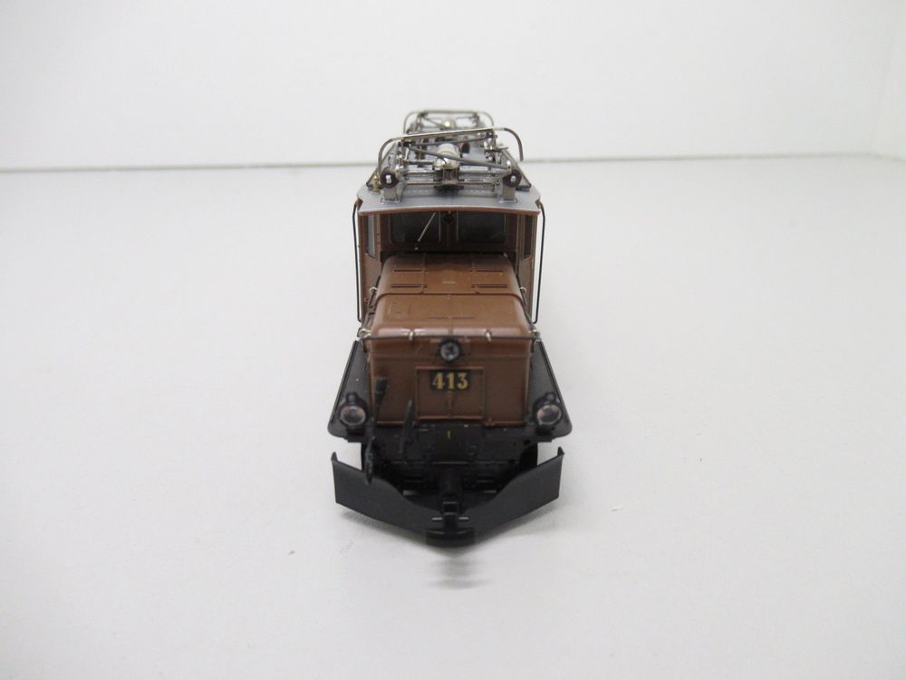 Bemo Modelleisenbahnen: Bemo 1255 Ge 6/6 Rhätische Bahn Krokodil DC/WS-Analog H0m – Gebraucht aus Basel von mhmarken 2