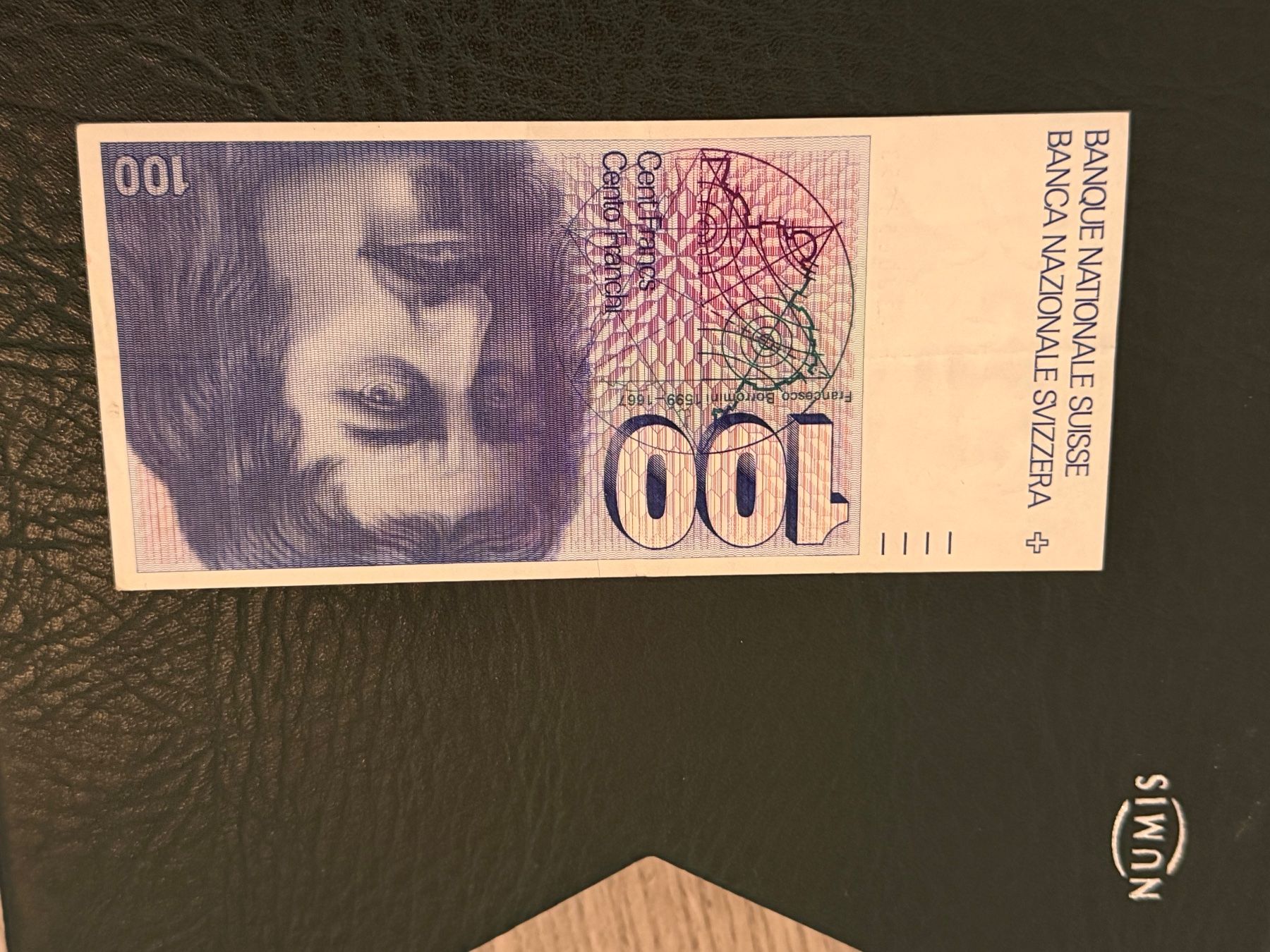 Banconote: Billet 100 francs suisses Borromini – Usato da Bullet venduto da adminpf 2