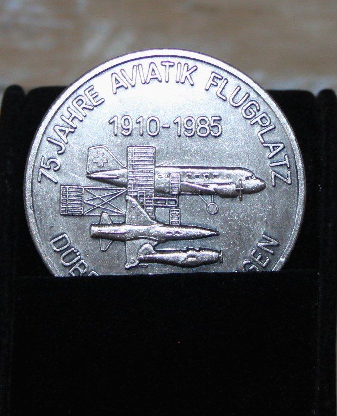 Medaglie: Vintage Ansteckmedaille / Aviatik – Usato da Otelfingen venduto da Jupi07 2