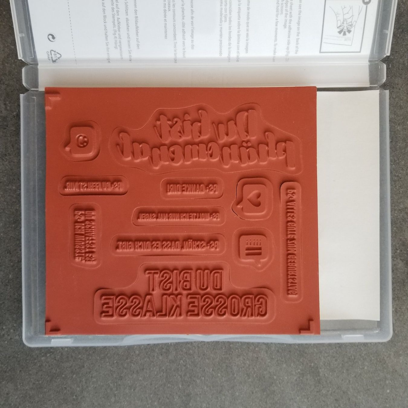 Stampin' up! Timbri: Stempelset " Post mit PS" von Stampin up – Usato da Frauenkappelen venduto da evangelina78 1