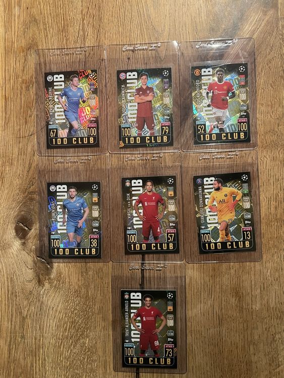 100 CLUB Champion League Topps Match Attax 1
