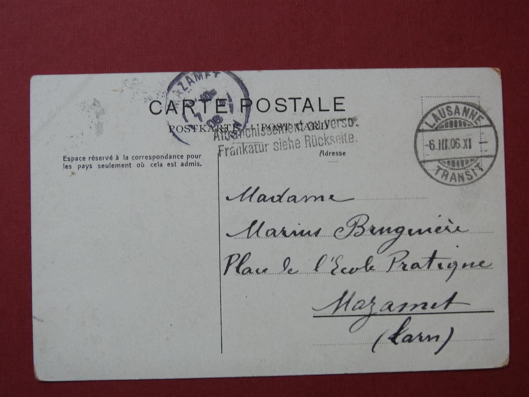 Cartoline postali: Paris-Simplon traversant le Pont du Day – Usato da Rain venduto da 999-800-K 1