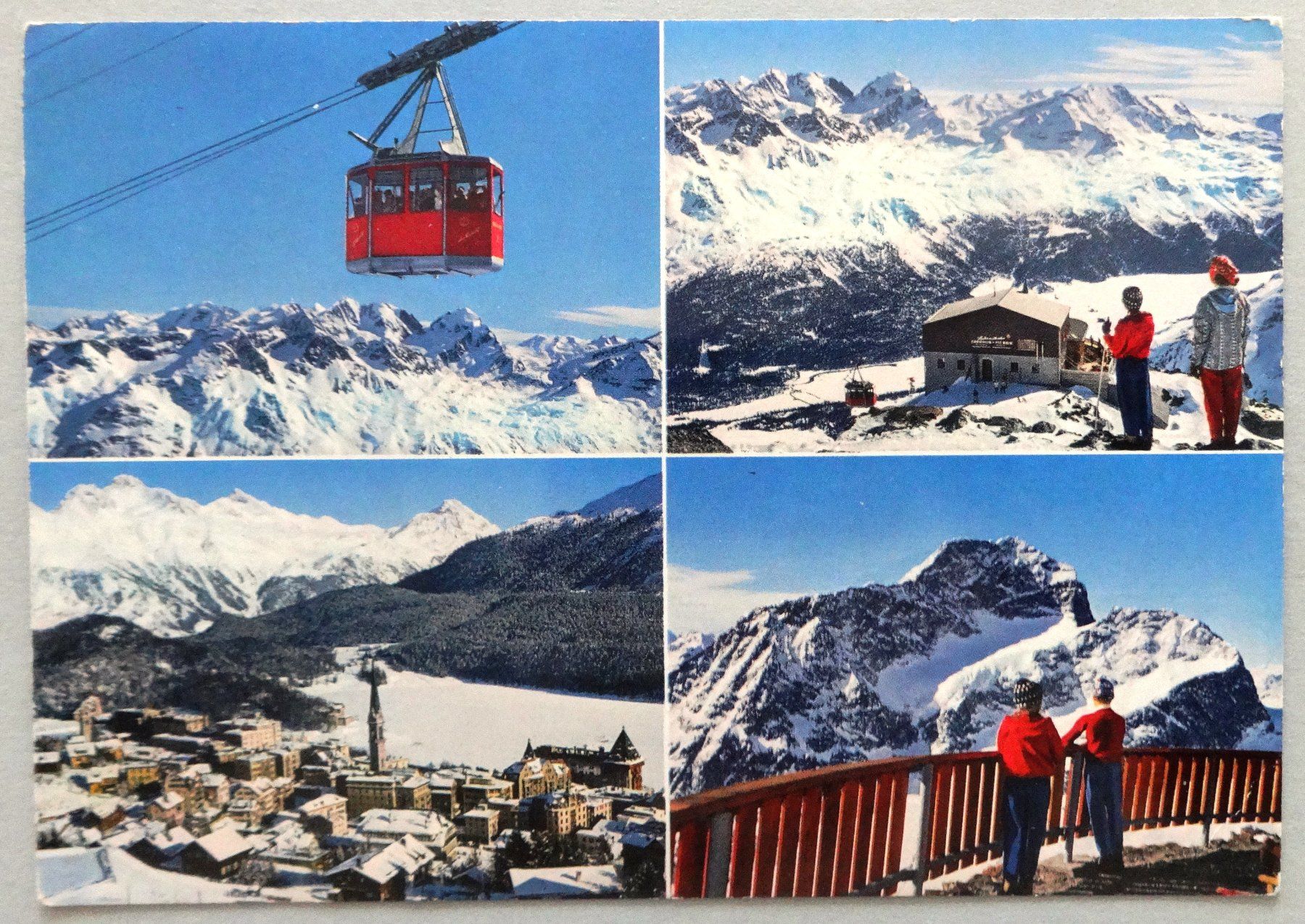 Ansichtskarten: St. Moritz – Gebraucht aus Fétigny von Billy2miny