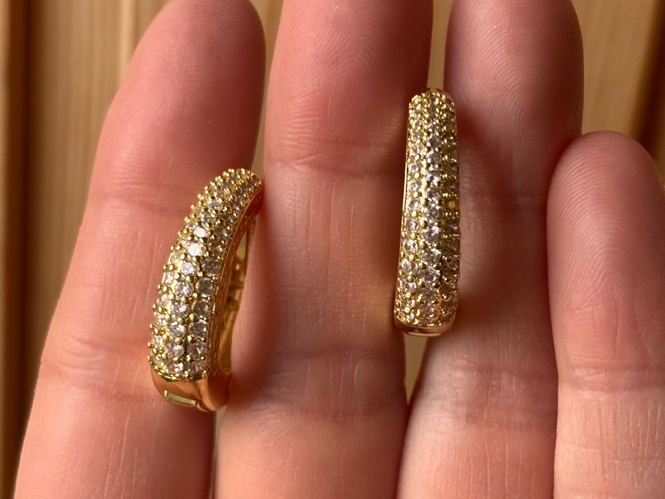 Ohrringe & -stecker: Boucles d'oreilles élégantes - brillants – Neu (gemäss Beschreibung) aus Lausanne von mel2dreams 2