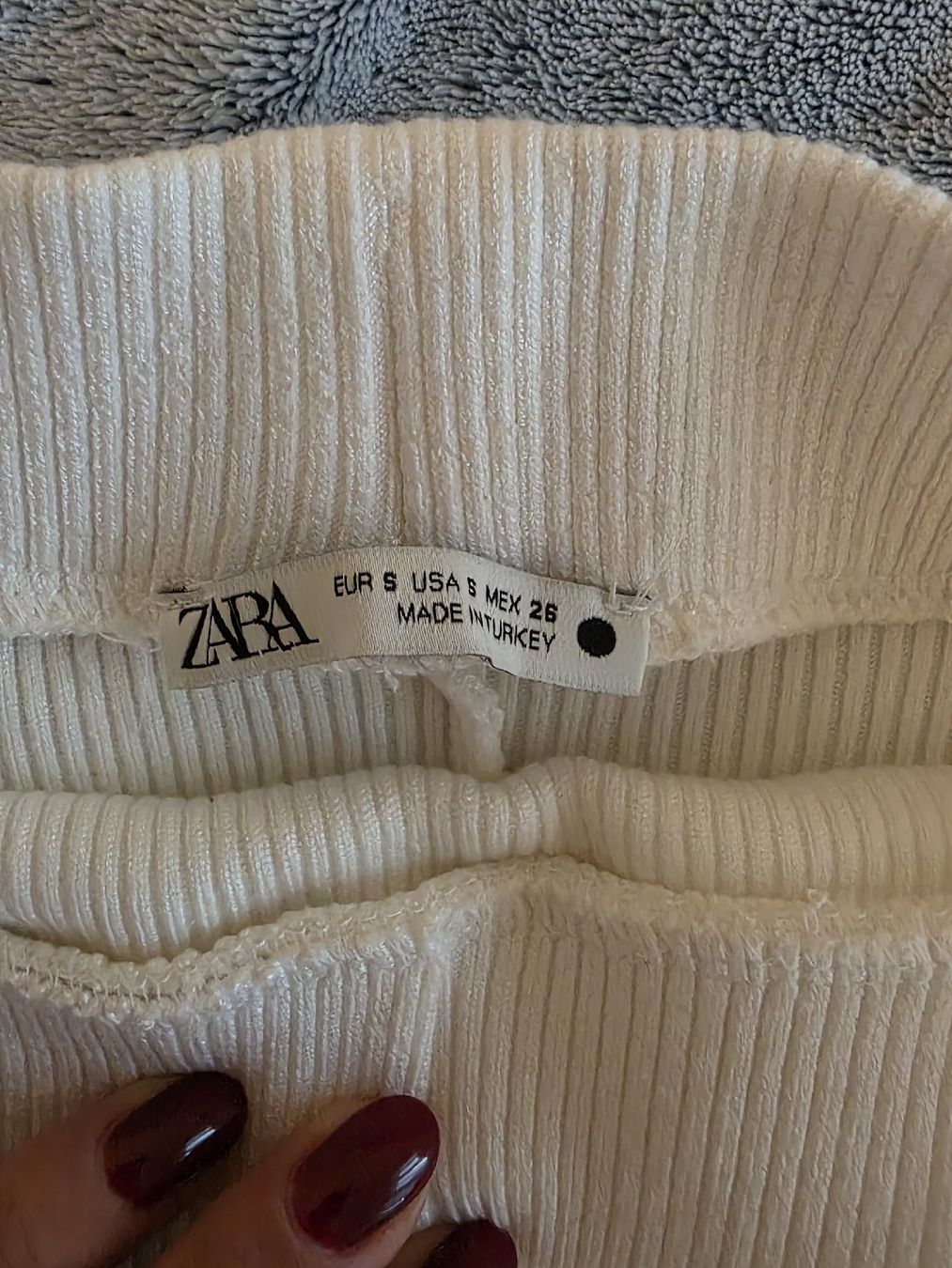 Zara Röcke: Zara Knit Maxi Rock, Weiss, Gr. S – Neu (gemäss Beschreibung) aus St Gallen von vir_5kgt 4