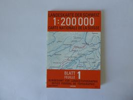 Landeskarte der Schweiz, Blatt 1, 1972