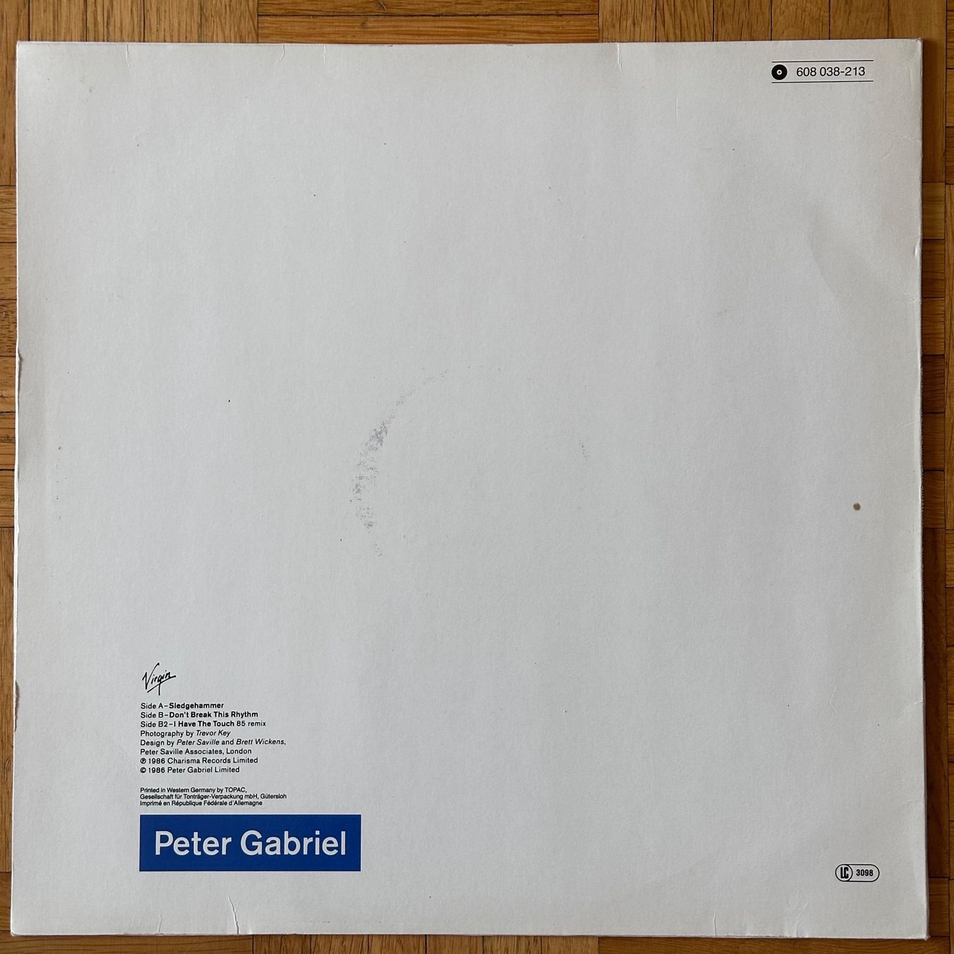 Schallplatten: MAXI - Peter Gabriel - Sledgehammer – Gebraucht aus Breganzona von Onairda75 1