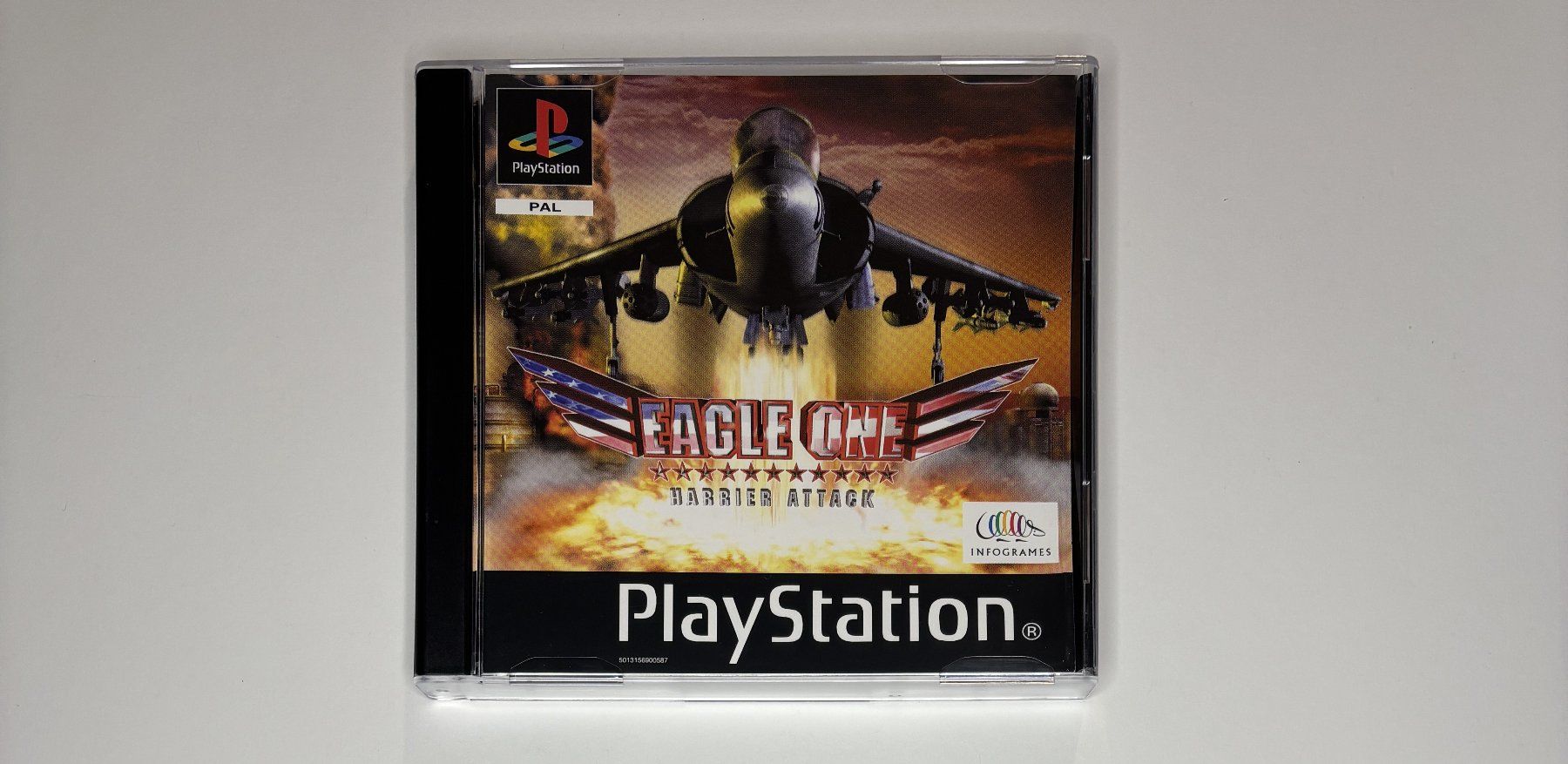 Sony Spiele: PS1 - Eagle One: Harrier Attack – Gebraucht aus Allschwil von Bullach