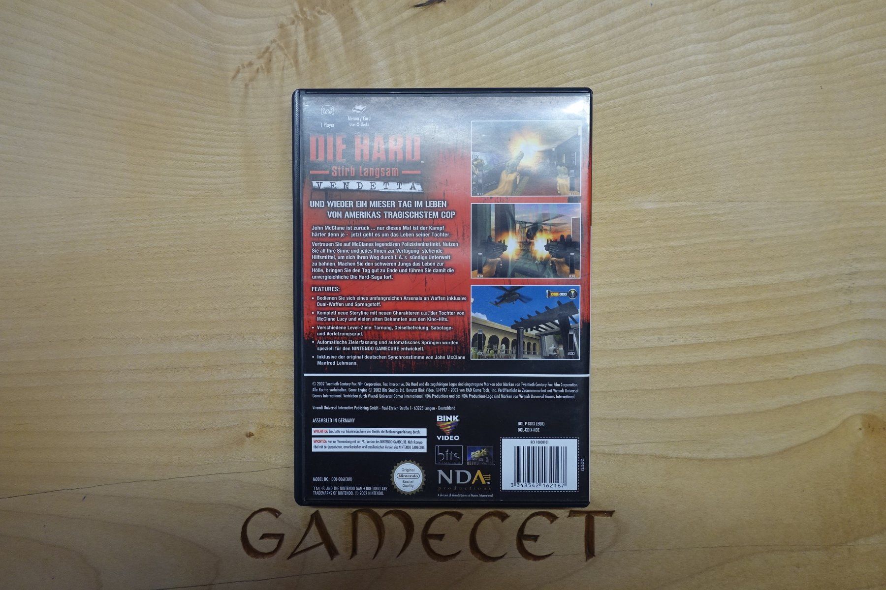 Nintendo Spiele: Die Hard: Vendetta – Gebraucht aus Steinach von Gamecet 2