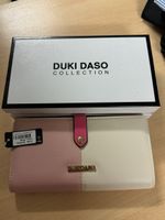 Portafoglio Duki Daso Collezione rosa/bianco nuovo
