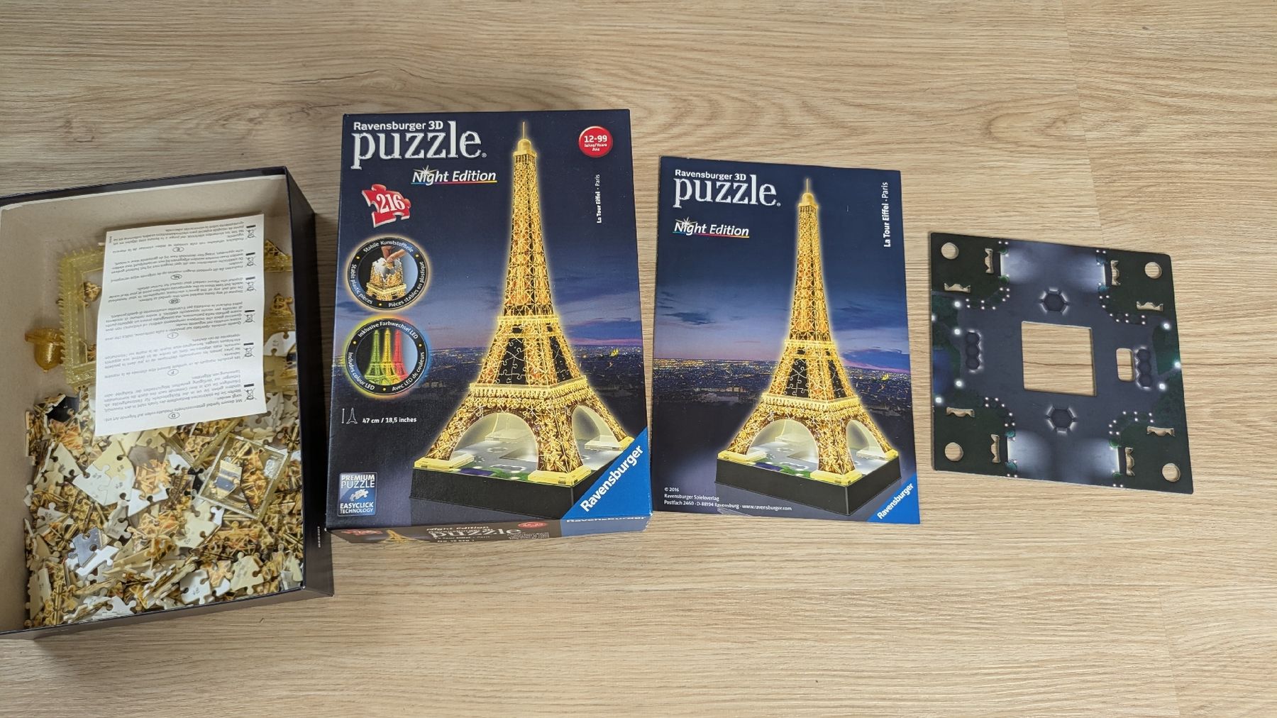Ravensburger Puzzles: Ravensburger 3D Puzzle Eiffelturm und Freiheitsstatue  – D'occasion à Ettingen par Gerbera99 3