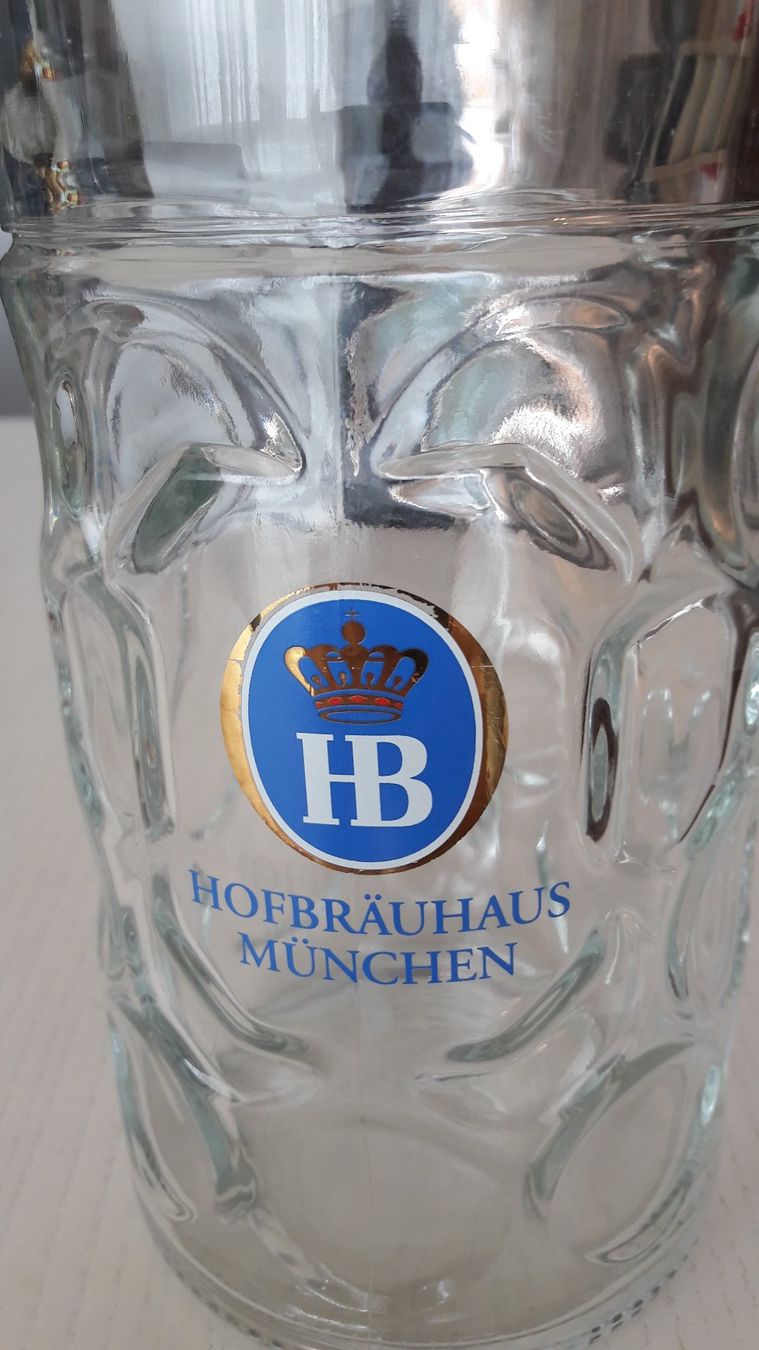 Bicchieri: Hofbräuhaus Glaskrug – Nuovo (secondo la descrizione) da Lenzburg venduto da StevieD 1