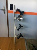 Rampe de spots 60er 70er Targetti
