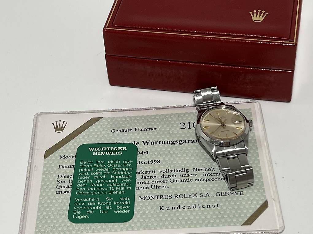 Rolex Uhren: Rolex Oysterdate Precision Ref. 6694 – Gebraucht aus Geroldswil von topolinorosso